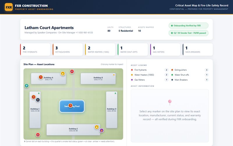 Property Onboarding Map tool
